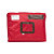 Alba Pochette à courrier en nylon imperméable - 42 x 32 cm - Rouge - 1