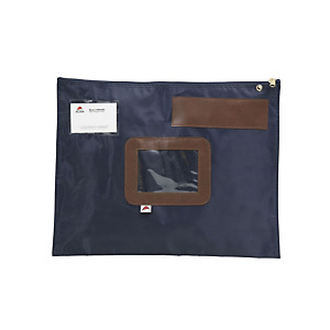 Alba Pochette à courrier en polyester imperméable 42x32 cm - Bleu