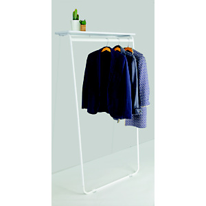 Alba Porta abiti da muro Art, Bianco, cm 85 x 57 x 165 h. Alba Porta abiti da muro Art, Bianco, cm 85 x 57 x 165 h.