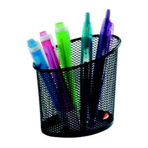 Alba Portalápices Mesh, negro<BR><BR> Alba Portalápices Mesh, negro<BR><BR>