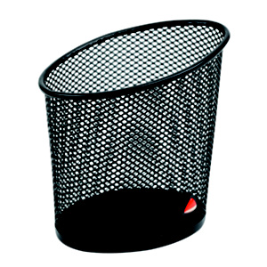 Alba Portalápices Mesh, negro Alba Portalápices Mesh, negro