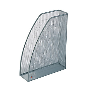 ALBA Portariviste Mesh - rete metallica - 26x8x33,5 cm - argento - Alba ALBA Portariviste Mesh - rete metallica - 26x8x33,5 cm - argento - Alba
