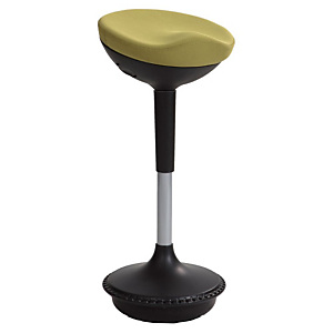 ALBA Tabouret ergonomique STOOLY, 61-85 cm de hauteur, Vert ALBA Tabouret ergonomique STOOLY, 61-85 cm de hauteur, Vert