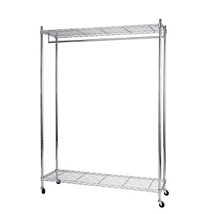 ALBA Vestiaire de bureau penderie mobile chromé ALBA Vestiaire de bureau penderie mobile chromé
