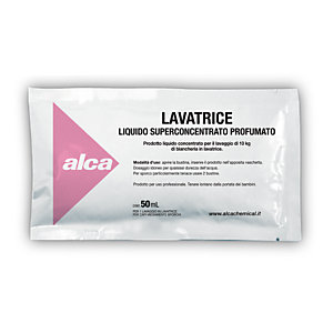 ALCA Bustina monodose da 50 ml Lavatrice Superconcentrato Profumato (confezione 10 pezzi)