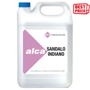 ALCA Detergente multiuso per pavimenti, Sandalo Indiano,Tanica 5 l ALCA Detergente multiuso per pavimenti, Sandalo Indiano,Tanica 5 l