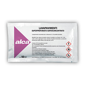 ALCA Kit 10 bustine monodose da 50 ml Lavapavimenti Superprofumato Superconcentrato + Flacone da 1 litro ALCA Kit 10 bustine monodose da 50 ml Lavapavimenti Superprofumato Superconcentrato + Flacone da 1 litro