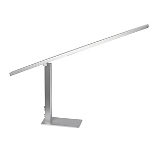 ALCO Lampada da tavolo Seattle 9074 - a led - 62,5x25x16,5 cm - 3W - metallo satinato - silver - Alco ALCO Lampada da tavolo Seattle 9074 - a led - 62,5x25x16,5 cm - 3W - metallo satinato - silver - Alco