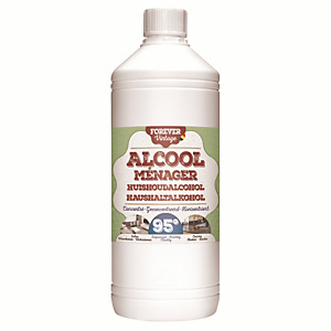 Alcool ménager, carton de 12 flacons de 1 L Alcool ménager, carton de 12 flacons de 1 L