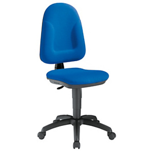 Allegra, Sedia operativa, Tessuto acrilico, Altezza 48 - 59 cm, Blu Allegra, Sedia operativa, Tessuto acrilico, Altezza 48 - 59 cm, Blu