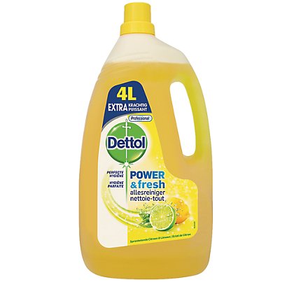 Allesreiniger Dettol Power & Fresh citroen 4 L