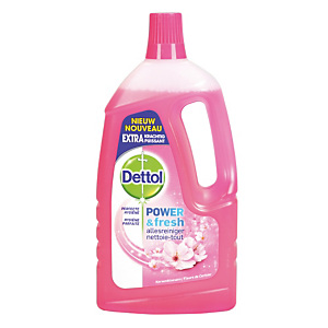 Allesreiniger Dettol Power & Fresh kersenbloesems 1,5 L Allesreiniger Dettol Power & Fresh kersenbloesems 1,5 L