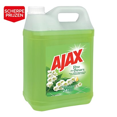 Allesreiniger geparfumeerd Ajax lentebloemen 5 L - 1