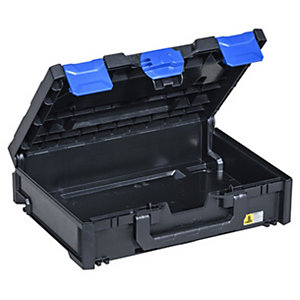 ALLIT Boîte de rangement EuroPlus MetaBox 118, noir/bleu