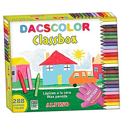 ALPINO Dacscolor Classbox Ceras colores surtidos