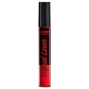 ALPINO Maquillaje liquid liner, 6 gr. caja de 4, rojo