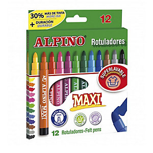ALPINO Maxi Rotuladores colores surtidos