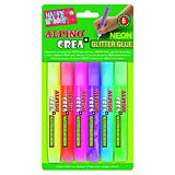 ALPINO Pegamento decorativo con purpurina de colores surtidos neón ALPINO Pegamento decorativo con purpurina de colores surtidos neón