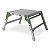 Aluminium folding work step bench - 1