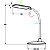 Aluminor Lampe de bureau Mika - Led intégrée - 6 W - Bras flexible - Blanc - 4