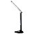 Aluminor Lampe de bureau Success - Led intégrée - 10W - Bras et tête articulés - Ecran digital - Noir - 4