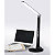 Aluminor Lampe de bureau Success - Led intégrée - 10W - Bras et tête articulés - Ecran digital - Noir - 5