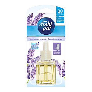 Ambi Pur Refill per Diffusore Elettrico monofragranza, Lavanda, 21 ml Ambi Pur Refill per Diffusore Elettrico monofragranza, Lavanda, 21 ml