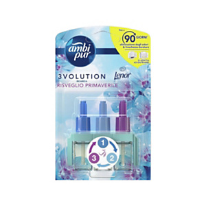 Ambi Pur Ricarica per Diffusore Elettrico 3VOLUTION, Fragranza Risveglio Primaverile, 20 ml Ambi Pur Ricarica per Diffusore Elettrico 3VOLUTION, Fragranza Risveglio Primaverile, 20 ml