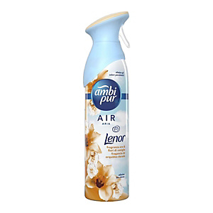 Ambi Pur Spray Profumatore d'ambiente AIR LENOR, Oro & Fiori di Vaniglia, 300 ml Ambi Pur Spray Profumatore d'ambiente AIR LENOR, Oro & Fiori di Vaniglia, 300 ml