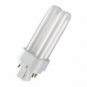 Ampoule fluocompacte Dulux D/E 26W 840 pour ballast électronique, Osram