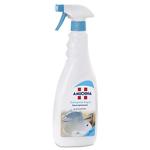 AMUCHINA Detergente bagno Azione Igienizzante, Flacone spray 750 ml AMUCHINA Detergente bagno Azione Igienizzante, Flacone spray 750 ml