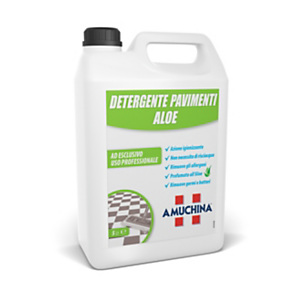 AMUCHINA Detergente Pavimenti Aloe, Tanica 5 l AMUCHINA Detergente Pavimenti Aloe, Tanica 5 l