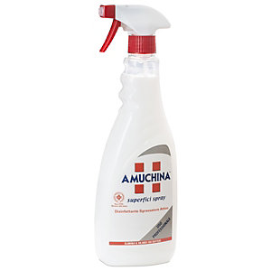 AMUCHINA Superfici Spray con azione virucida, Presidio Medico Chirurgico, Flacone spray 750 ml