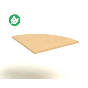 Angle de liaison 90° arrondi Pronto Métal - Plateau Hêtre Angle de liaison 90° arrondi Pronto Métal - Plateau Hêtre