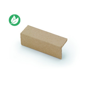 Angle de protection parafeuillard en carton recyclé 35 x 100 mm - Brun - Lot de 1000