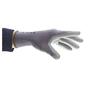 Ansell Gants tactiles Polyuréthane HyFlex 48-102 - Gris - Taille 9