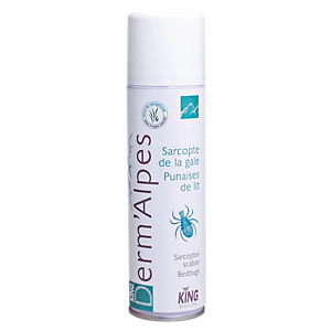 Anti-acariens King Derm'Alpes 250 ml Anti-acariens King Derm'Alpes 250 ml