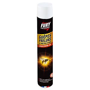 Anti guêpes et frelons Fury, aérosol de 750 ml Anti guêpes et frelons Fury, aérosol de 750 ml