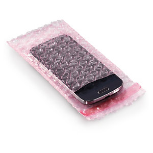 Antistatic bubble bags are ideal for smartphones