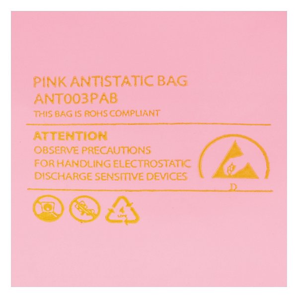 Antistatic grip seal bags, 152X203mm, pack of 500 - 3