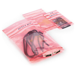 Antistatic grip seal bags Antistatic grip seal bags