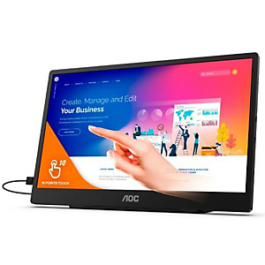 AOC, Monitor desktop, 15 6 monitor touch ips fhd, 16T2 AOC, Monitor desktop, 15 6 monitor touch ips fhd, 16T2