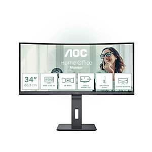 AOC, Monitor desktop, Monitor 34'' curved 21:9 pro-line, CU34P3CV