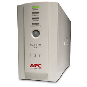 APC Back-UPS CS 325 w/o SW, 0,325 kVA, 210 W, 320 J, Sealed Lead Acid (VRLA), 6 h, Beige BK325I