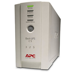 APC Back-UPS CS 325 w/o SW, 325 VA, 210 W, 320 J, Sealed Lead Acid (VRLA), 6 h, Beige BK325I