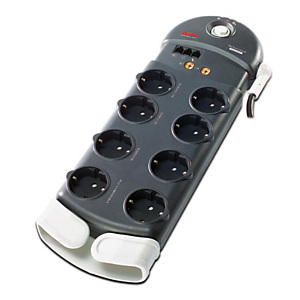 APC Performance SurgeArrest 8 Outlets w/ Phone / Coax Protection 230V Germany, 2500 J, 8 salidas AC, Tipo F, 230 V, 50 - 60 Hz, 10 A PL8VT3-DE APC Performance SurgeArrest 8 Outlets w/ Phone / Coax Protection 230V Germany, 2500 J, 8 salidas AC, Tipo F, 230 V, 50 - 60 Hz, 10 A PL8VT3-DE