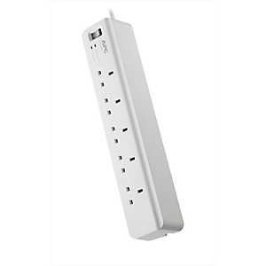 APC SurgeArrest, 918 J, 5 salidas AC, 230 V, 50 Hz, 12000 A, 24000 A PM5-UK APC SurgeArrest, 918 J, 5 salidas AC, 230 V, 50 Hz, 12000 A, 24000 A PM5-UK