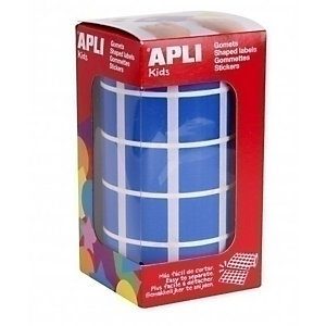 Apli (11502) Gomets cuadrados, 20 x 20 mm, azul