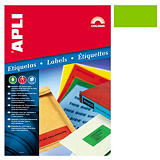 Apli (1598) Etiqueta 105 x 37 mm. verde Apli (1598) Etiqueta 105 x 37 mm. verde