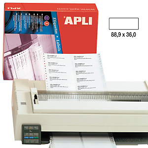 Apli (4) Etiquetas 88,9 x 36 mm. Apli (4) Etiquetas 88,9 x 36 mm.
